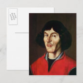 Carte Postale Portrait de Nicolaus Copernicus (Devant / Derrière)