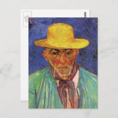 Carte Postale Portrait de Patience Escalier par Vincent van Gogh (Devant / Derrière)