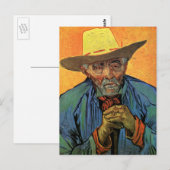 Carte Postale Portrait de Patience Escalier par Vincent van Gogh (Devant / Derrière)
