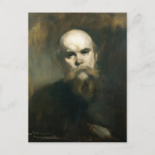 Carte Postale Portrait de Paul Verlaine 1890