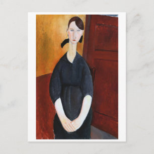 Carte Postale Portrait de Paulette Jourdain, Modigliani