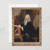 Carte Postale Portrait de Philibert Orry (Devant / Derrière)