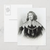 Carte Postale Portrait de Philip Herbert (Devant / Derrière)