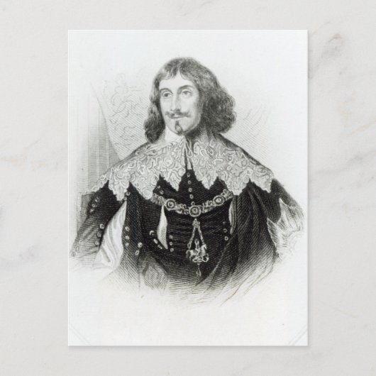 Carte Postale Portrait de Philip Herbert (Devant)
