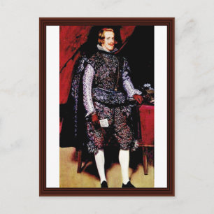 Carte Postale Portrait De Philip Iv Par Diego Velázquez
