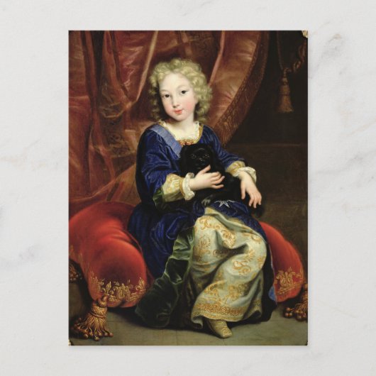 Carte Postale Portrait de Philippe de France (Devant)