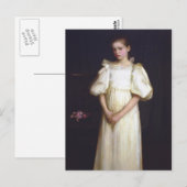 Carte Postale Portrait de Phyllis Waterlow par John Waterhouse (Devant / Derrière)