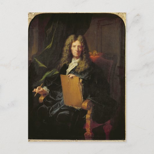 Carte Postale Portrait de Pierre Mignard c.1690 (Devant)