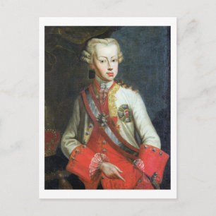 Carte Postale Portrait de Pietro Leopoldo di Lorena, c.1750 (hui