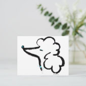 Carte Postale Portrait de poule (Debout devant)