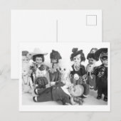 Carte Postale Portrait de poupée - Amis (Devant / Derrière)