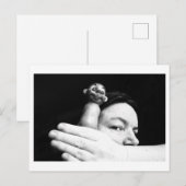 Carte Postale Portrait de Poupée - avec Sanbra (Devant / Derrière)
