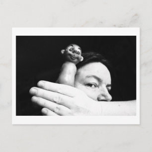 Carte Postale Portrait de Poupée - avec Sanbra