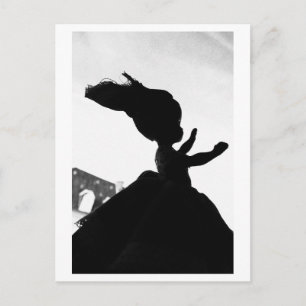 Carte Postale Portrait de poupée - Poupée volante