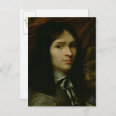 Carte Postale Portrait de René Descartes (Devant / Derrière)