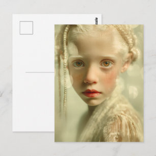 Carte Postale Portrait de rêve d'enfant Lumière chuchotée Enfant