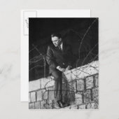 Carte Postale Portrait de Richard Burton (Devant / Derrière)