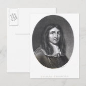Carte Postale Portrait de Richard Cromwell (Devant / Derrière)