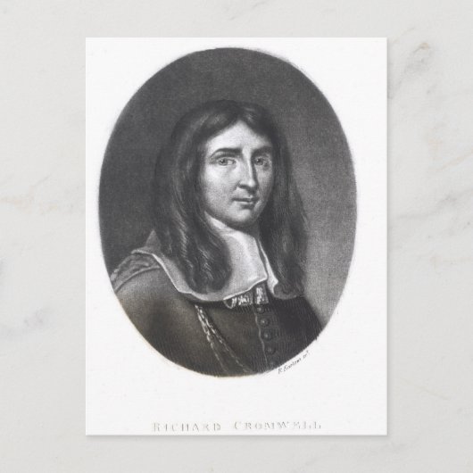 Carte Postale Portrait de Richard Cromwell (Devant)