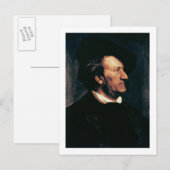 Carte Postale Portrait de Richard Wagner (Devant / Derrière)