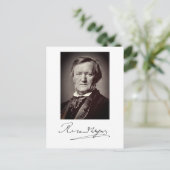 Carte Postale Portrait de Richard Wagner (Debout devant)