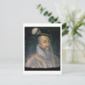Carte Postale Portrait de Robert Dudley (1532-1588) comte de lic (Debout devant)