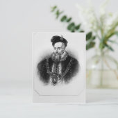 Carte Postale Portrait de Robert Dudley 1er comte de (Debout devant)
