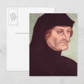 Carte Postale Portrait de Rudolf Agricola (Devant / Derrière)