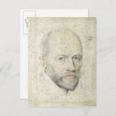 Carte Postale Portrait de Saint Vincent de Paul (Devant / Derrière)