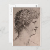 Carte Postale Portrait de Salai (Devant / Derrière)