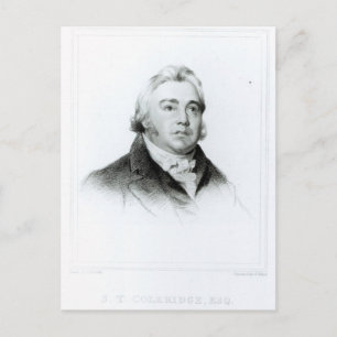 Carte Postale Portrait de Samuel Taylor Coleridge