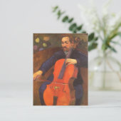 Carte Postale Portrait de Schneklud Joueur par Paul Gauguin (Debout devant)