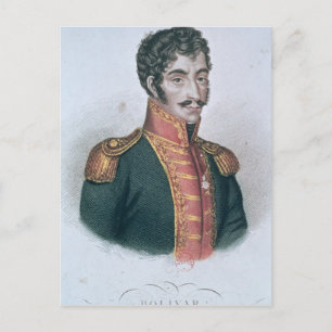 Carte Postale Portrait de Simon Bolivar