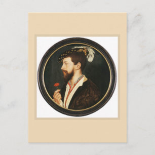Carte Postale Portrait de Simon George par Hans Holbein Younger