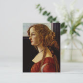 Carte Postale Portrait de Simonetta Vespucci par Botticelli (Debout devant)