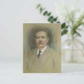 Carte Postale Portrait de Sir Arthur Conan Doyle (Debout devant)