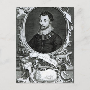 Carte Postale Portrait de Sir Francis Drake