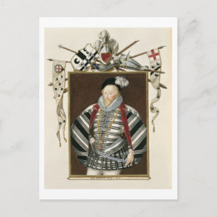 Carte Postale Portrait de Sir Henry Lee (1530-1610) de "Mémoires