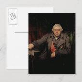 Carte Postale Portrait de sir Joseph Banks, 1810 (Devant / Derrière)