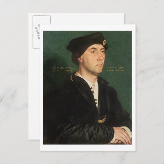 Carte Postale Portrait de sir Richard Southwell (1504-64) 1536 ( (Devant / Derrière)