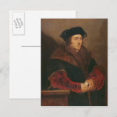 Carte Postale Portrait de Sir Thomas More (Devant / Derrière)