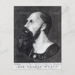 Carte Postale Portrait de Sir Thomas Wyatt