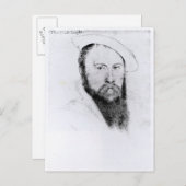 Carte Postale Portrait de Sir Thomas Wyatt le Jeune (Devant / Derrière)