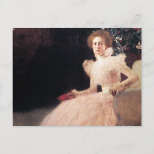 Carte Postale Portrait de Sonja Knips ; Peinture de Gustav Klimt