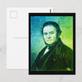 Carte Postale Portrait de Stendhal (Devant / Derrière)