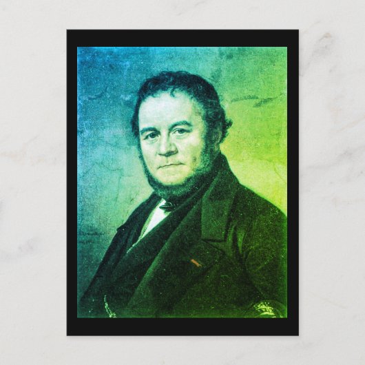 Carte Postale Portrait de Stendhal (Devant)