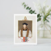 Carte Postale Portrait de Stephen Gardiner (c.1483-1555) Evêque (Debout devant)