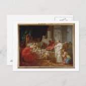 Carte Postale Portrait de Suger, Abbé de Saint-Denis (1082-1152) (Devant / Derrière)