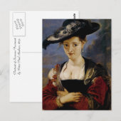 Carte Postale Portrait de Suzanne Fourment (Devant / Derrière)