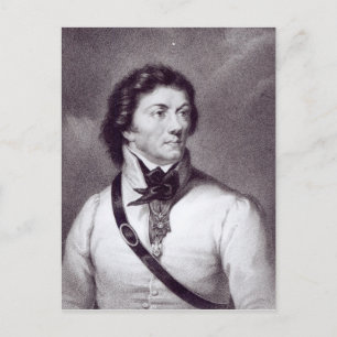 Carte Postale Portrait de Tadeusz Kosciuszko